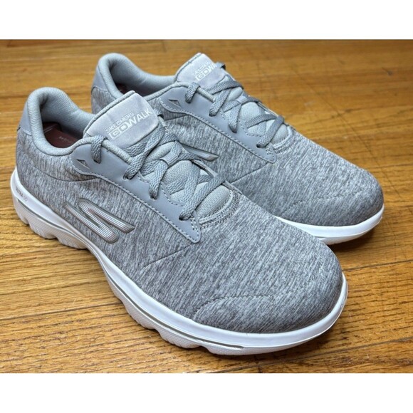 Skechers Shoes - Skechers Go Walk Shoes Evolution Ultra 60 Gray Pink Quick Fit Women’s Sz 8.5